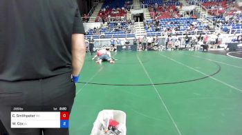 285 lbs Rnd Of 64 - Callen Smithpeter, Missouri vs Willie Cox, Alabama