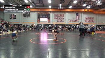 105 lbs Quarterfinal - Marie Burns, Prairie, Cedar Rapids vs Maleena Sander, Sumner-Fredericksburg