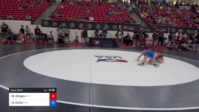 44 kg Quarters - Max Dinges, M2 Training Center vs Anthony Curlo, New ...