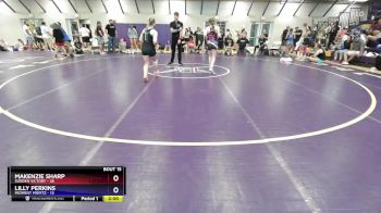 140 lbs Round 4 (10 Team) - Makenzie Sharp, Sudden Victory vs Lilly Perkins, Midwest Misfitz