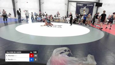 50 kg Quarterfinal - Ava Montes, Illinois Cornstars Women vs Zoe Pardo, NC United