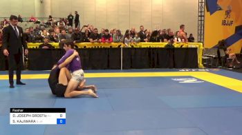 DAVID JOSEPH GROSTIc vs SHINNOSUKE KAJIWARA 2023 World IBJJF Jiu-Jitsu No-Gi Championship