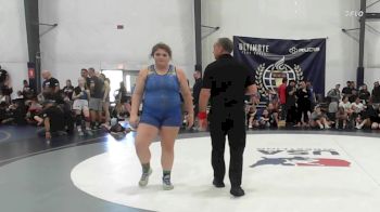 105 lbs Rr Rnd 4 - Isabella Lorenzana, Surfside Girls - W vs Juliana Thrush, Cowtown - W