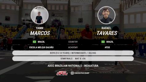 Yann Marcos vs RAFAEL TAVARES 2025 ADCC Brazilian Nationals