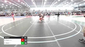 160 lbs Rr Rnd 2 - Aiden Ryan, Beach Boyz Wrestling vs Gavyn Beck, Young Guns Green