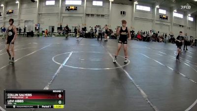 100-110 lbs Round 1 - Collin Salyers, ATG Worldwide vs Levi Hibbs, DWA