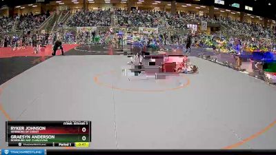 59 lbs Cons. Round 2 - Graesyn Anderson, Roseburg Mat Club/uvwa vs Ryker Johnson, Warriors Of Christ