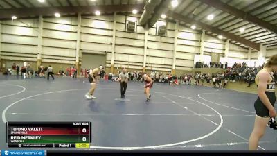 150 lbs Cons. Round 4 - Reid Merkley, Wasatch vs Tuiono Valeti, Springville