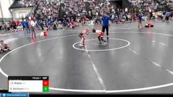 59-64 lbs Quarterfinal - Zaydon Wiese, 2TG vs Gage Atchison, Broken Bow Wrestling Club