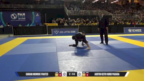 Austin Keith Hurd Pagara vs Darian Monroe Fraites 2025 Pan Kids Jiu-Jitsu IBJJF Championship