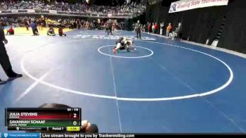 5 lbs Champ. Round 1 - Savannah Schaaf, Comal Pieper vs Julia Stevens, Borger