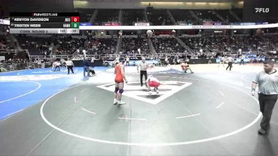 I-215 lbs Cons. Round 2 - Kenyon Davidson, Johnson City vs Tristen Webb, Hamburg