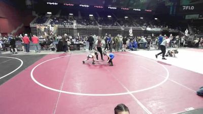 58 lbs Round Of 16 - Luka Moran, Shepherd WC vs Jace Nichols, Cowboy Kids WC