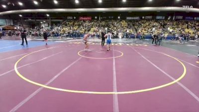 175 lbs Quarterfinal - Landyn Reiser, Tri-Valley vs Ira Moore, Havre Wrestling Club