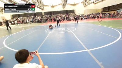 60-B lbs 3rd Place - Matthew Danby, Team Tugman vs Danil Ivanov, Apex