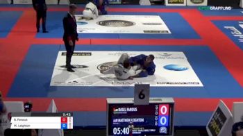 Basel Fanous vs Matthew Leighton 2018 Abu Dhabi World Professional Jiu-Jitsu Championship