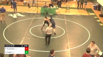 195 lbs Consolation - Dean Guadagno, Plymouth South vs Sean Fagan, Bristol-Plymouth/Coyle Cassidy