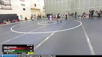 138 lbs Cons. Round 4 - Azel Gonzalez, Grandview vs Gus Ballman, Rogers (Spokane)