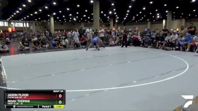 85 lbs Placement (16 Team) - Noah Thomas, Fight Club vs Jaxon Flood, Cleveland WC