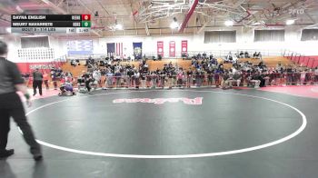 114 lbs Quarterfinal - Dayna English, Keene vs Meury Navarrete, Nashua South