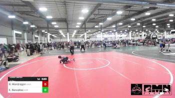 54 lbs Consolation - Roki Mondragon, Ravage WC vs Easton Banuelos, Dominate WC