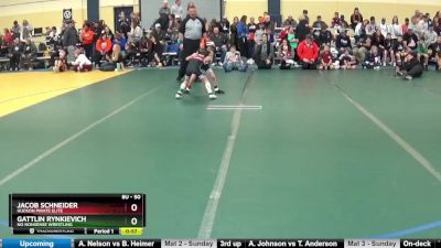 50 lbs Cons. Round 1 - Jacob Schneider, Hudson Pirate Elite vs Gattlin Rynkievich, No Nonsense Wrestling