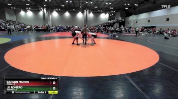 215 lbs Cons. Round 4 - Jd Romero, Kearney JV vs Carson Martin, Paola HS