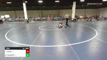 112 lbs Consi Of 16 #2 - Jack White, PA vs Blake Hostetter, PA