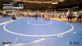 46 lbs Consolation - Waylon Pearson, Barnsdall Youth Wrestling vs Dallas McClain, Berryhill Wrestling Club