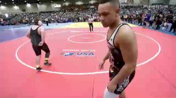 200 lbs Consi Of 32 #2 - Benjahmin Wilcox, Mayo Quanchi Judo And Wrestling vs Maxx Vian, New Plymouth