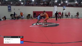 79 kg Consi Of 16 #1 - Brodie Porter, Charleston Regional Training Center vs Nick Fea, Tar Heel Wrestling Club