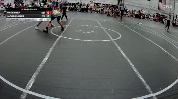 120 lbs Round 2 (6 Team) - Jacob Philips, CTWHALE vs Gage Ryer, OMP