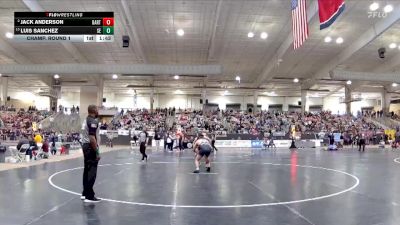 AA 157 lbs Champ. Round 1 - Luis Sanchez, Sevier Co. High School vs Jack Anderson, Bartlett High School