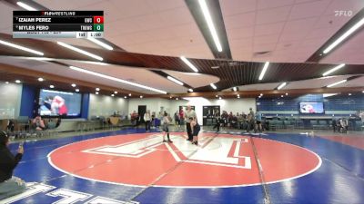 85+ 5th Place Match - Myles Fero, Thunder Ridge Outlaws Wrestling Club vs Izaiah Perez, Grizzly Wrestling Club