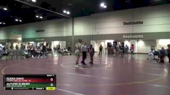 170 lbs Round 3 (6 Team) - Autumn Elsbury, Iowa Despicables vs Alexia Davis, Florida Girls All Stars