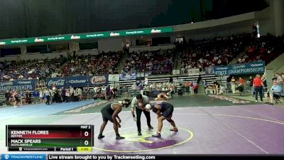 D 1 215 lbs Cons. Round 2 - Mack Spears, Scotlandville vs Kenneth Flores, Benton