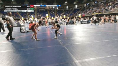 100 lbs Consy 5 - Gianna Suhadolnik, Apollo-Ridge vs London Powell, Southern Columbia