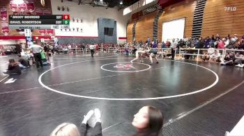 165 lbs Champ. Round 1 - Israel Robertson, Cody vs Brody Behrend, Buffalo