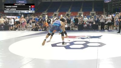 175 lbs Champ. Rd Of 32 - Mario Carini, California vs Leif Larwin, Oregon