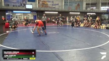 126 lbs Cons. Round 5 - Coby Shields, Well Trained vs Blayson Jordan, Storm Wrestling Club