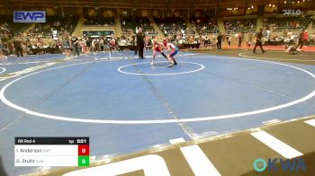 80 lbs Rr Rnd 4 - Isaac Anderson, Claremore Wrestling Club vs Grayson Stultz, Caney Valley Wrestling