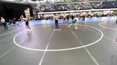 7th - 8th grade - 173 Cons. Round 1 - Jameson Johnson, Immortal Athletics WC vs Trenton Glab, Mustang Wrestling Club