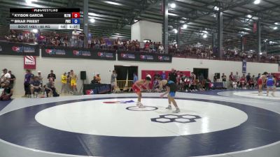 65 kg Champ. Rd Of 16 - Kyison Garcia, NLWC/TMWC vs Briar Priest, Pittsburgh Wrestling Club