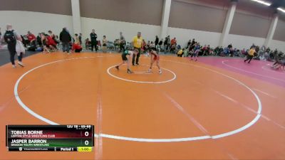 65-68 lbs Round 3 - Tobias Borne, Lofton Style Wrestling Club vs Jasper Barron, Dragon Youth Wrestling