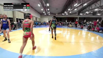 122 lbs Rr Rnd 5 - Layla Namerow, ICWL Bruisers Girls vs Aisha Abdussamad, MGW Coral Cuties