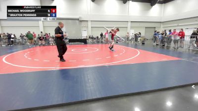 144 lbs Champ. Round 2 - Michael Woodruff, FL vs Braxton Pennings, TN