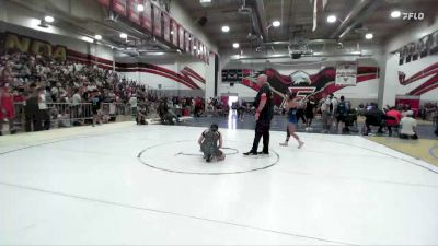 100 lbs Round 1 - Jacqlyn Garcia, Threshold Wrestling Club vs Olivia Davalos, Threshold Wrestling Club