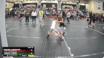 70 lbs Quarterfinal - Holden Carpenter, Legacy Elite Wrestling vs Finnley Purvis, Summerville Takedown