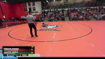 132 lbs Quarterfinal - Liam Zimmerman, LOCKPORT (Twp) vs Jon Sternweis, MARSHFIELD, WI