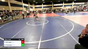 116 lbs Semifinal - Victoria Barragan, Imperial Wrestling vs Olivia Attanasio, Pounders WC